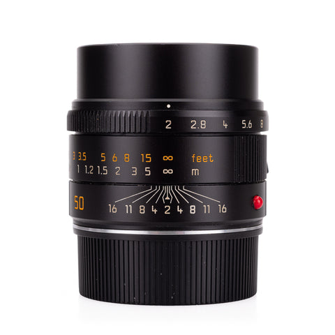 Used Leica APO-Summicron-M 50mm f/2 ASPH, black - UVa Filter