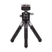 Kit de trípode de mesa Leofoto MT-04+LH-30, negro