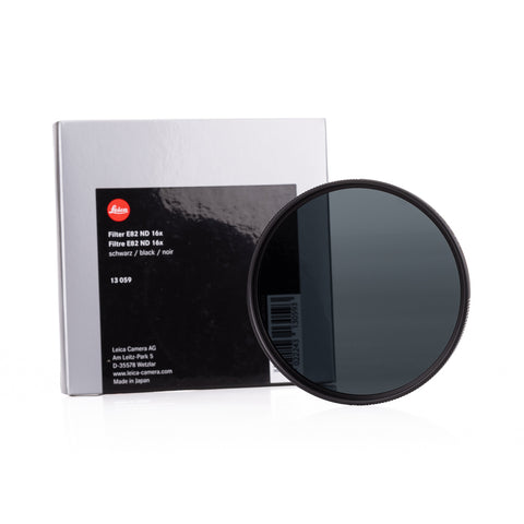 Used Leica E82 ND 4-Stop 16x Filter, Black