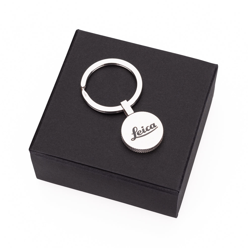 Llavero Leica, plateado, 100 AÑOS DE LEICA