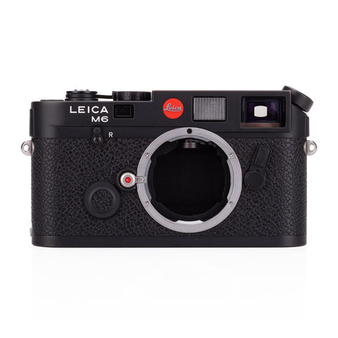 Used Leica M6 0.72, black chrome (MP Finder & Brass Top Plate) - 2024 Leica Wetzlar CLA