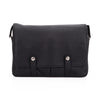 Used Oberwerth William Large Leather Camera/Business Bag (Black / Red Lining)