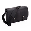 Used Oberwerth William Large Leather Camera/Business Bag (Black / Red Lining)