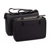 Used Oberwerth William Large Leather Camera/Business Bag (Black / Red Lining)