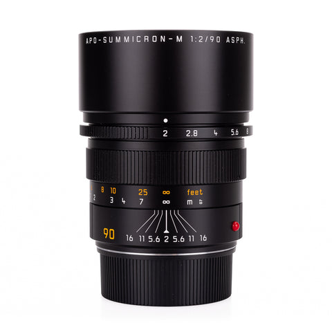 Used Leica APO-Summicron-M 90mm f/2 ASPH, black - 6-Bit