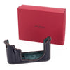 Used Arte di Mano Half Case for Leica CL with Battery Door - Bridle Navy