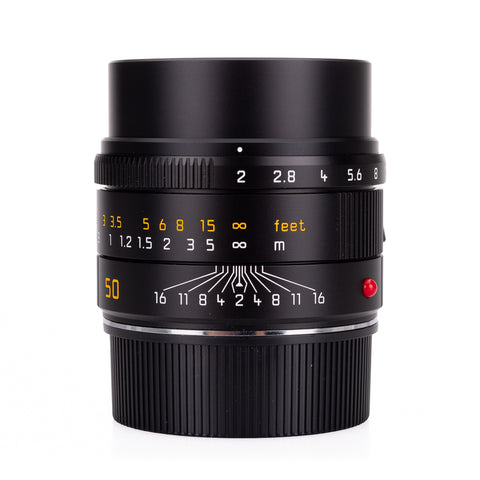 Used Leica APO-Summicron-M 50mm f/2 ASPH, black