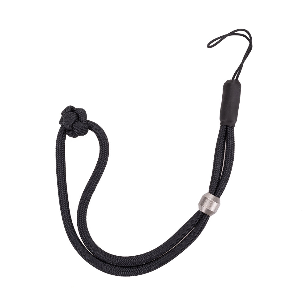 Correa de mano multifuncional de paracord Artisan & Artist (negra)