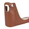 Artisan & Artist* Leather Half Case for Leica Q, Q2, Q3, or Q3 43 (Light Brown)