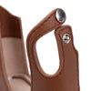 Artisan & Artist* Leather Half Case for Leica Q, Q2, Q3, or Q3 43 (Light Brown)