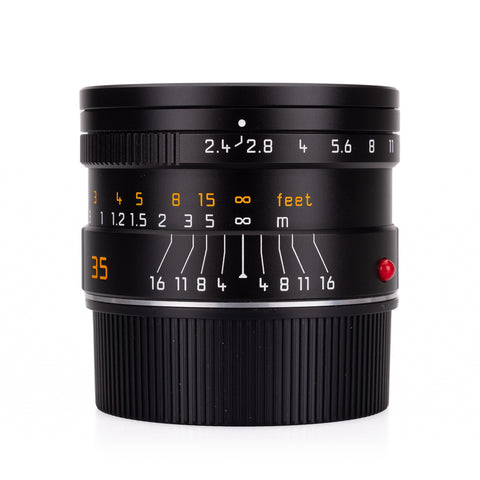 Used Leica Summarit-M 35mm f/2.4 ASPH, black
