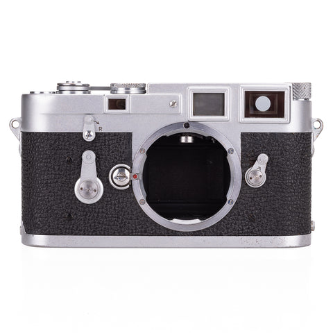Used Leica M3 Double Stroke, silver (1956) - Recent DAG CLA