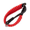 Used Leica Paracord Handstrap by Cooph, Black/Red, Key-Ring Style