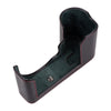 Used Arte di Mano Half Case for Leica SL2/SL2-S with Battery Door, Covered Style - Black with Red Stitching