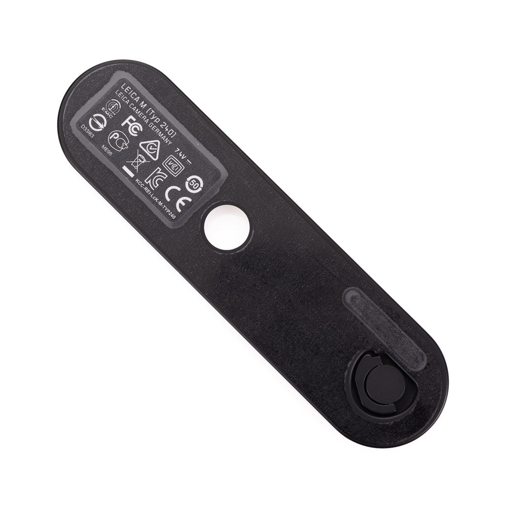 Leica Base Plate for M (Typ 240), Black Chrome