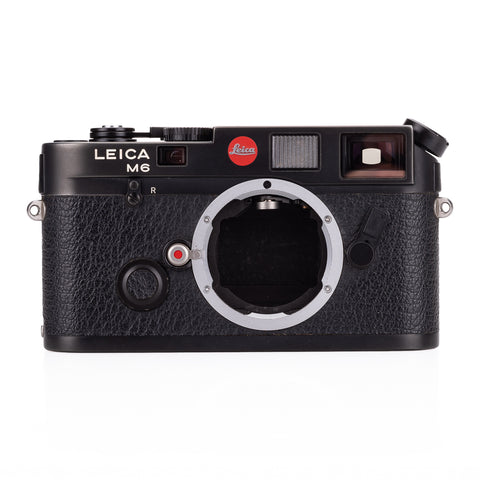 Used Leica M6 0.72, black chrome (1998) - Recent DAG CLA with Flare-Free Finder