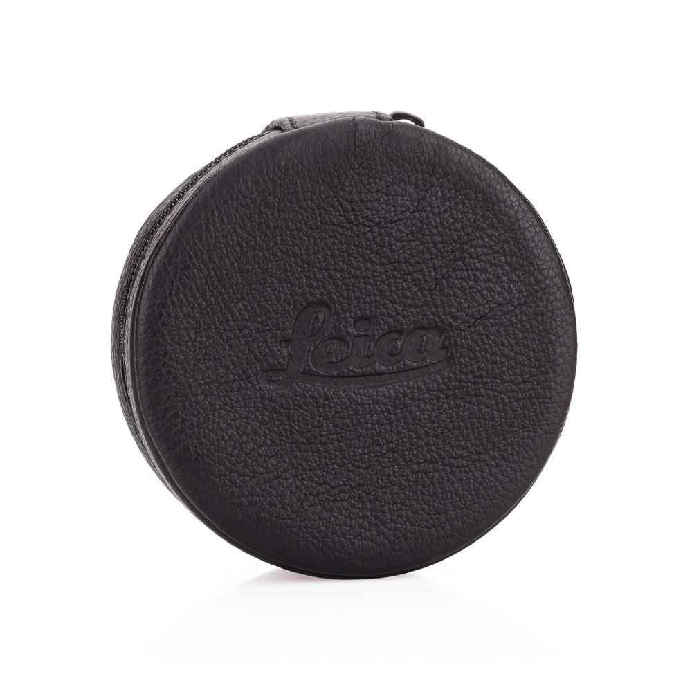 Funda de cuero Leica para Noctilux-M 75mm f/1.25 con pie de trípode