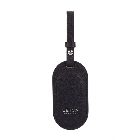 Leica Luggage Tag, leather, black