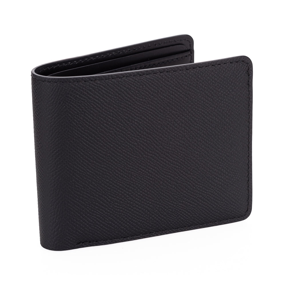 Cartera Leica, cuero, negro