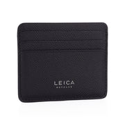 Leica Cardholder horizontal, leather, black