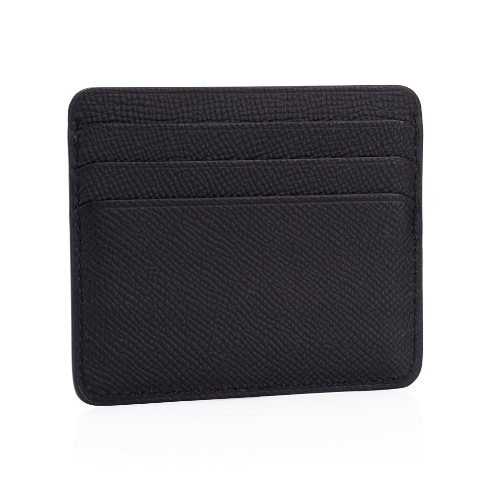 Leica Cardholder horizontal, leather, black