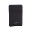 Leica Cardholder vertical, leather, black