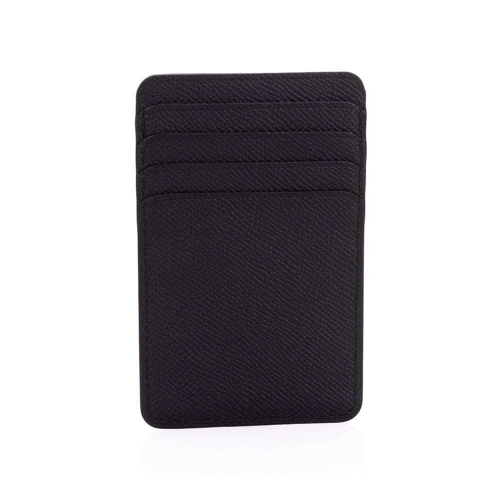 Leica Cardholder vertical, leather, black