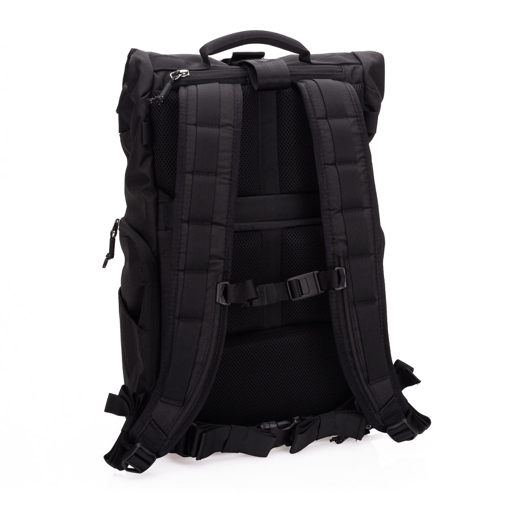 Mochila para cámara Think Tank Photo FocusPoint de cierre enrollable (Negro asfalto, 30 L)