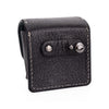 Used Arte di Mano Leather Pouch for Leica EVF2 - Black with White Stitching