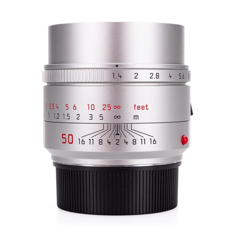 Used Leica Summilux-M 50mm f/1.4 ASPH II, silver (11729)