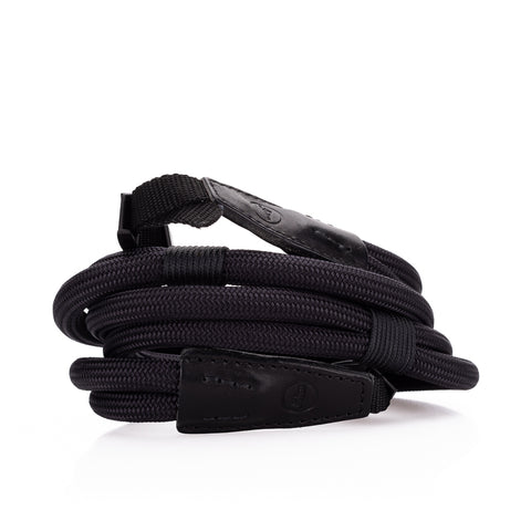Used Leica Double Rope Strap, Black, 126cm, Nylon-Loop Style