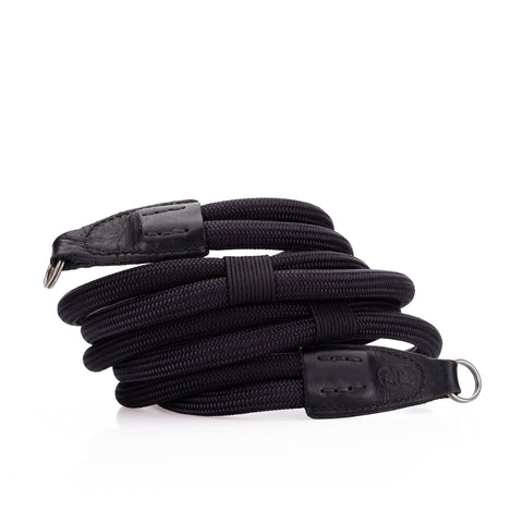 Used Leica Double Rope Strap, Black, 126cm, Key-Ring Style