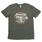 Camiseta Red Dot Wear Vintage M3, verde oliva jaspeado