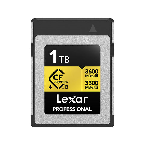 Lexar, Professional GOLD CFexpress, 1TB, 4.0 Type B Card<br />