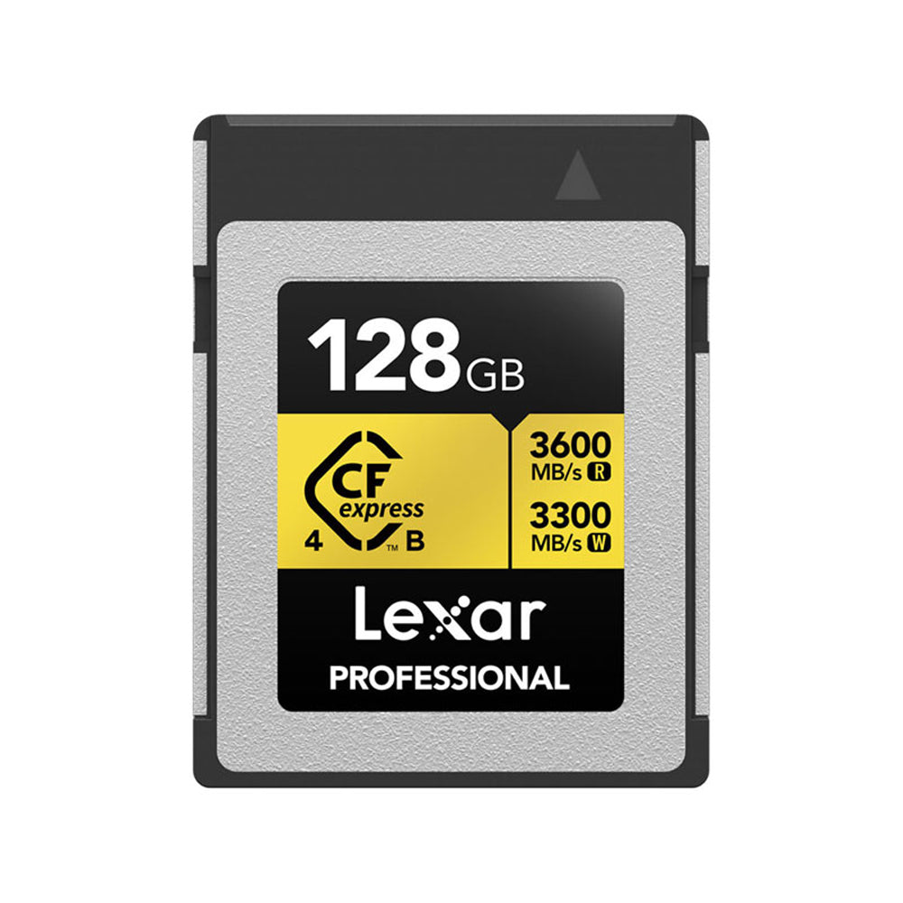 Tarjeta de memoria Lexar Professional GOLD CFexpress 4.0 Type B de 128 GB