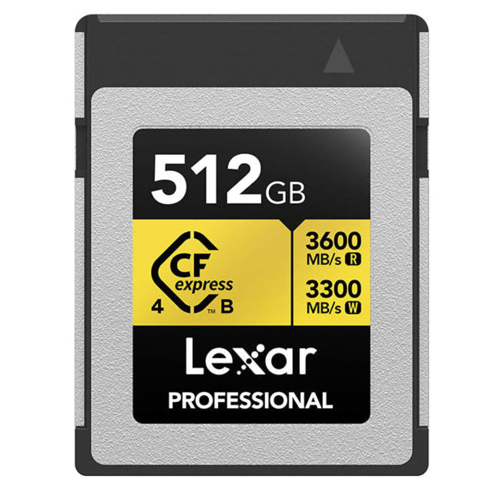 Lexar, Professional GOLD CFexpress, 512 GB, Tarjeta Tipo B 4.0