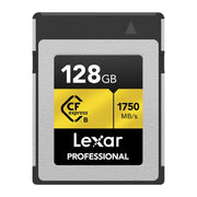 Tarjeta Lexar Professional CFexpress Tipo B de 128 GB, serie Gold