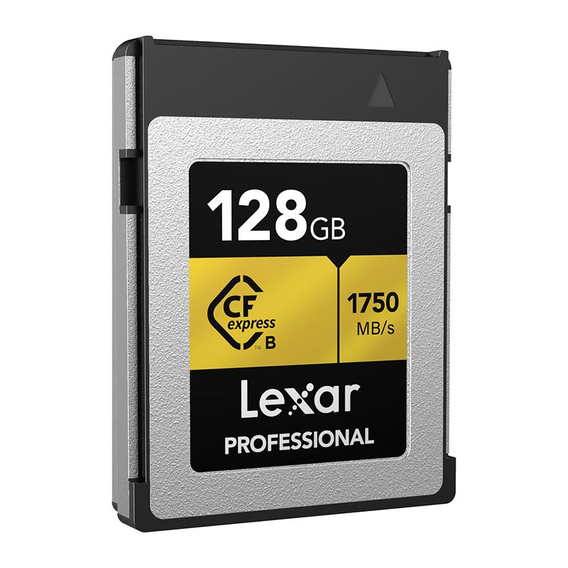 Tarjeta Lexar Professional CFexpress Tipo B de 128 GB, serie Gold