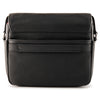 Oberwerth Little William Leather Camera/Business Bag, Black with Red Lining