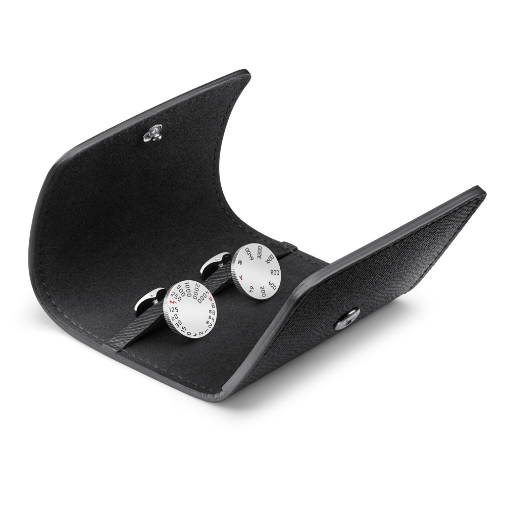 Leica Cufflinks 'Dials', 925 Sterling Silver