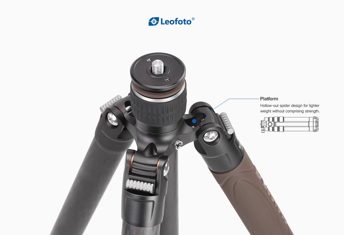 Trípode de viaje Leofoto LX-225CT de la serie Urban con rótula XB-32Q