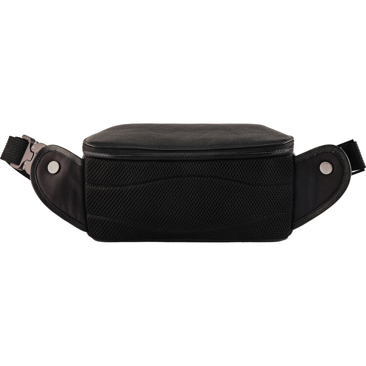Bolso de hombro Oberwerth Pure - Negro con forro rojo