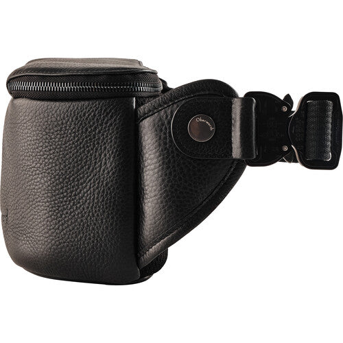 Bolso de hombro Oberwerth Pure - Negro con forro rojo