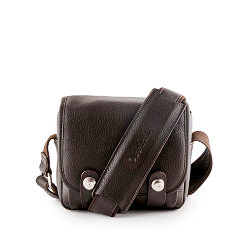 Oberwerth ‘Phil’ Leather Camera Bag - Dark Brown