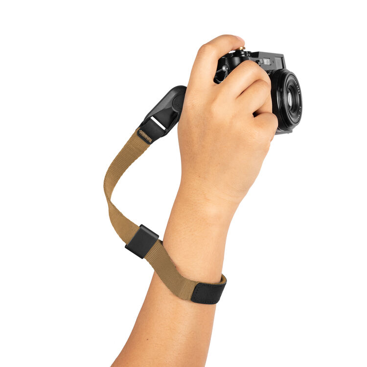 Peak Design Cuff - Correa de muñeca para cámara de conexión rápida, Coyote