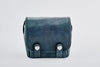 Oberwerth The Q Leather Photo Bag - Midnight Blue with Gray Lining