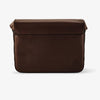 Oberwerth Signature Line Camera Bag (Medium), Dark Brown with Red Lining
