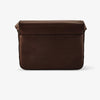Oberwerth Signature Line Camera Bag (Large), Dark Brown with Red Lining