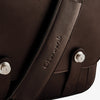 Oberwerth Signature Line Camera Bag (Medium), Dark Brown with Red Lining