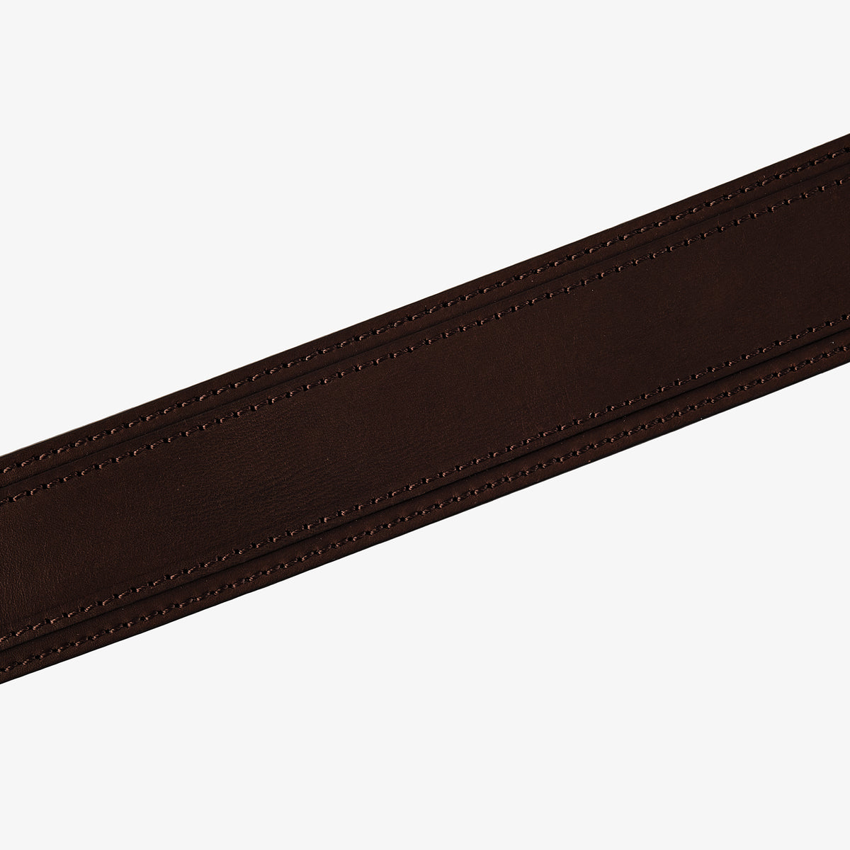 Bolso para cámara Oberwerth Signature Line (grande), marrón oscuro con forro rojo